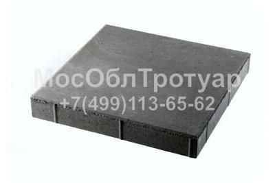 Брусчатка бетонная вибропрессованная Квадрат 300х300х60 - слайд 1