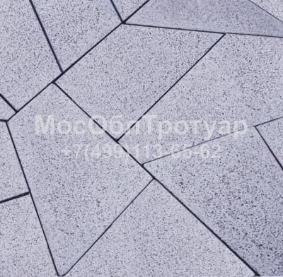 Плита Фабрика Готика Полигональ 80 мм Granite FERRO Цветок Урала - слайд 1
